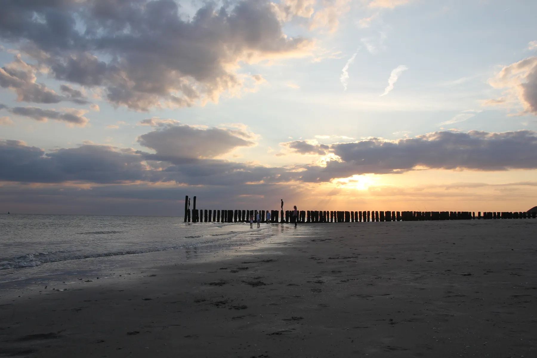 800 Meter. Dann Meer.